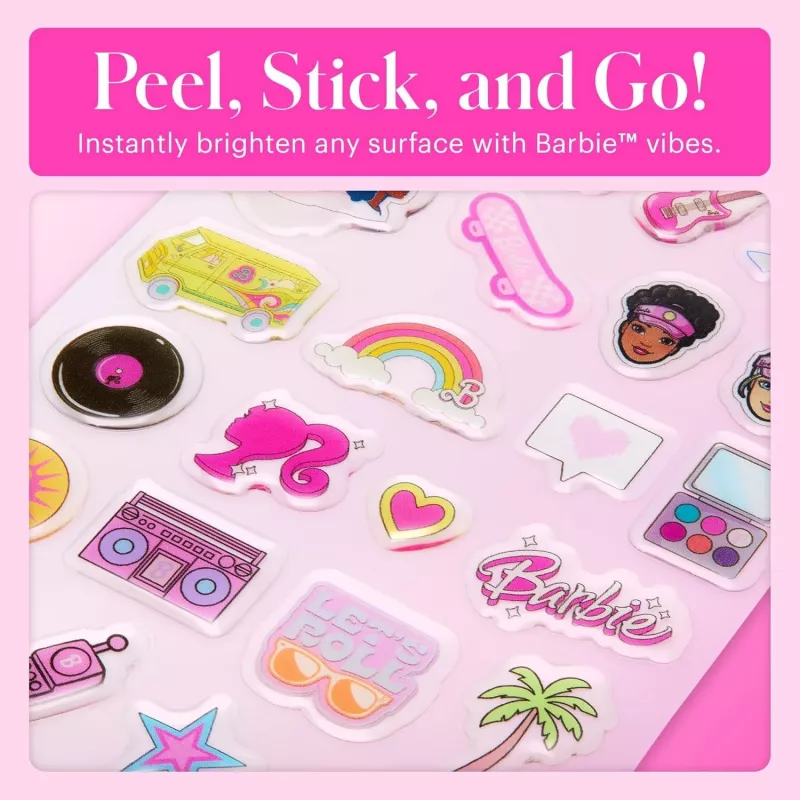 Kodak x Barbie set de pegatinas decorativas, más de 50 pegatinas (RODB2X3SCAM)