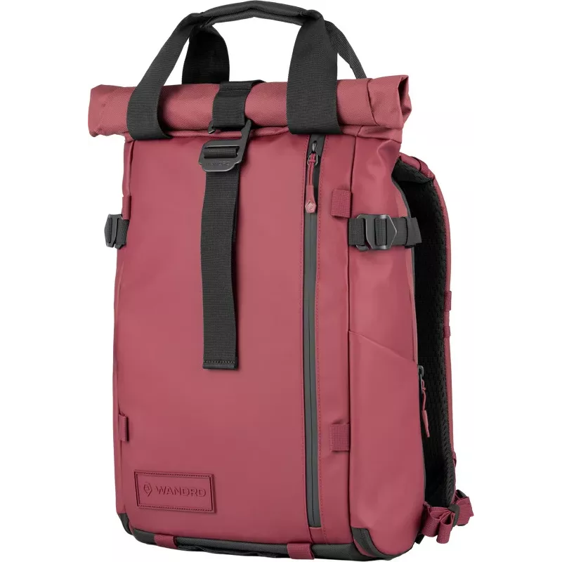 Mochila compacta para el día a día Wandrd PRVKE 15L, Rhone Burgundy (PK15-RB-PB-4)