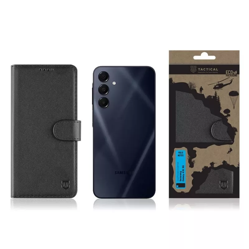 Tactical Book Cover Field Notes Galaxy A16 5G negro