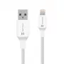 Tactical Stitch Thread Cable de USB-A a Lightning, blanco