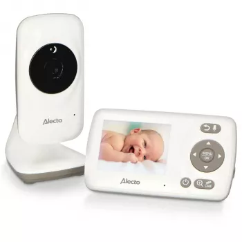 Alecto DVM71 videointerfono para bebés con pantalla en color de 2,4