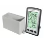 Alecto WS-1200 estación meteorológica inalámbrica con sensor exterior, negro/gris
