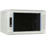 DSIT DS6406W armario de servidor de pared 6U con puerta de cristal, blanco, 600 x 450 x 367 mm