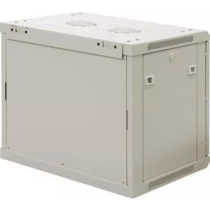 DSIT DS6406W armario de servidor de pared 6U con puerta de cristal, blanco, 600 x 450 x 367 mm