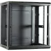 DSIT armario de servidor de pared 12U con puerta de cristal 600x450x634 mm