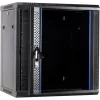DSIT armario de servidor de pared 12U con puerta de cristal 600x450x634 mm