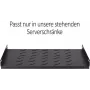 DSIT DS-FH60 bandeja fija 1U para racks de servidor de 600 mm de profundidad, negro