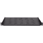 DSIT DS-FH1U400 Bandeja 1U para armarios de pared de 600 mm de profundidad, profundidad 400 mm