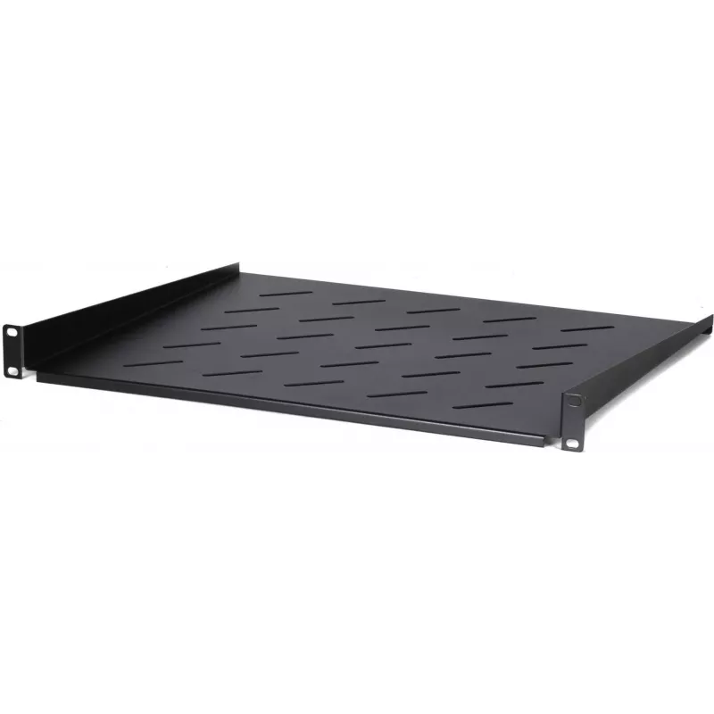 DSIT DS-FH1U400 Bandeja 1U para armarios de pared de 600 mm de profundidad, profundidad 400 mm