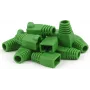 DSIT DANICOM funda antipinzamiento RJ45 verde pack de 10