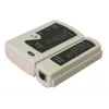 DSIT comprobador de cables de red para RJ11 RJ12 RJ45 ISDN Cat5 Cat5e Cat6 Cat6a UTP STP con indicador LED