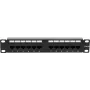 DSIT panel de parcheo UTP CAT 6a de 10