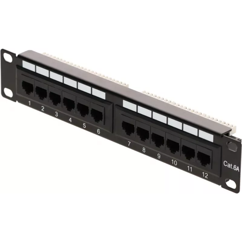 DSIT panel de parcheo UTP CAT 6a de 10
