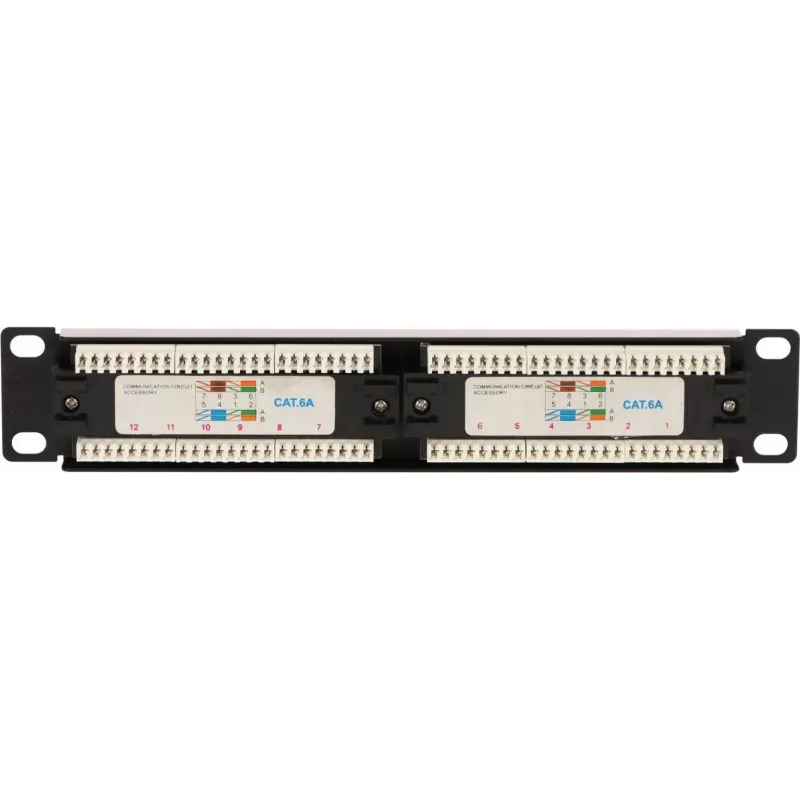 DSIT panel de parcheo UTP CAT 6a de 10