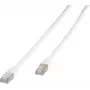 Vivanco cable de red Ethernet Cat.6 F/UTP, 2 m, blanco (VVITLANC620W)