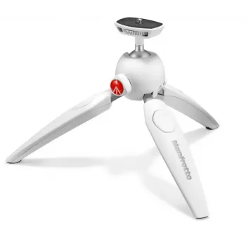 Manfrotto PIXI EVO mini trípode blanco con rótula