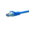 DSIT CAT 6a S/FTP LSOH cable de red patch, 0,25 m, azul