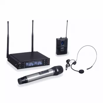 Soundsation WF-U2302 sistema de micrófonos inalámbricos UHF de doble canal