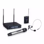 Soundsation WF-U2302 sistema de micrófonos inalámbricos UHF de doble canal