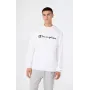 Champion sudadera con capucha de hombre blanca 221917 WW001 L