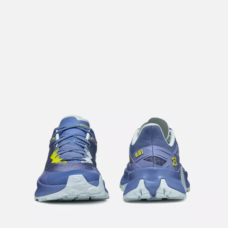 Garmont 9.81 Etere zapatillas de fast hiking de mujer - Very Violet/Sulphur Green - EU 38