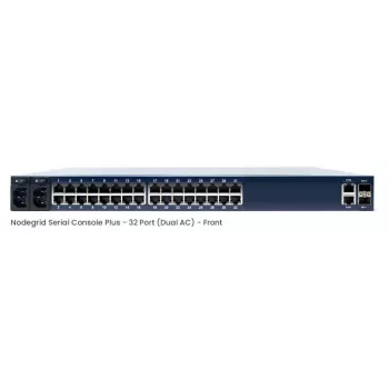 ZPE Systems Nodegrid Serial Plus - Core Console Server, Rolled, 2-Core CPU, 4 GB DDR4, 16 GB SSD, 2 x SFP, 2 x GbE, Dual AC
