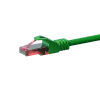 DSIT CAT6 cable de red Ethernet U/UTP, 20 m, verde, 100% cobre, RJ45, snagless, Gigabit