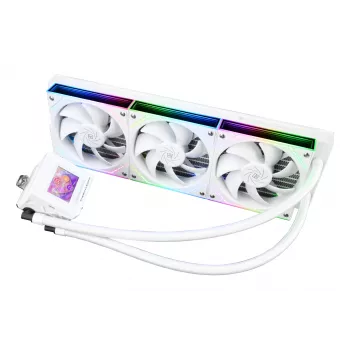 Thermalright Frozen Warframe SE V2 RGB 360mm blanco kit de refrigeración líquida AIO para CPU