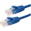 DSIT CAT6 cable de instalación de red U/UTP, 50 m, azul, 100% cobre, rígido, 23 AWG, 250MHz, Eca