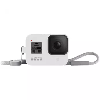 Funda + cordón GoPro para HERO8 Black, White Hot (AJSST-002)