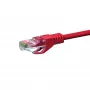 Cable de red DSIT CAT 6 U/UTP - 15 metros - Rojo - CCA - RJ45 - Cable patch Ethernet
