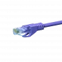 Cable patch de red DSIT CAT5e, U/UTP, 3 m, Violeta, 100% cobre (DC-58-030)