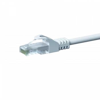 Cable de red DSIT CAT 5e U/UTP, 7,5 m, Blanco, CCA, RJ45