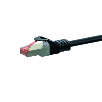 Cable de red patch DSIT CAT 6 S/FTP LSOH, 20 m, Negro