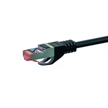 Cable de red patch DSIT CAT 6 S/FTP LSOH, 20 m, Negro