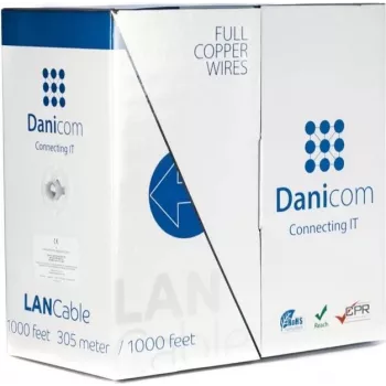 Cable de red DSIT DANICOM CAT6 FTP 305m PVC (Fca)