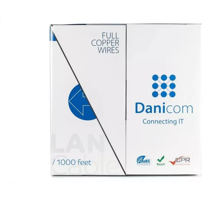 Cable de red DSIT DANICOM CAT6 FTP 305m PVC (Fca)