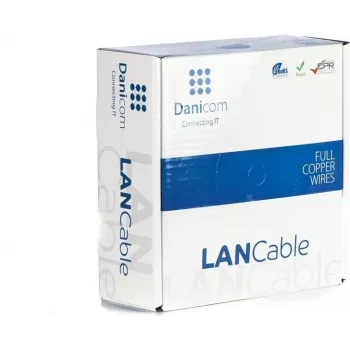 Cable de instalación de red DSIT DANICOM CAT6 UTP 50m PVC (Fca)