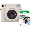 Cámara instantánea Fujifilm Instax Square SQ1 con película, blanco tiza (70100148677)