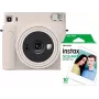 Fujifilm Instax Square SQ1 cámara instantánea con película, blanco tiza (70100148677)