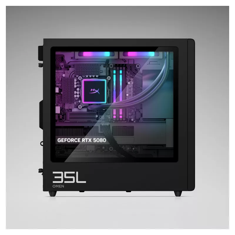 PC gaming de sobremesa HP HyperX OMEN GT18-0171ng (Intel Core i7-14700K, 32GB DDR5, 1TB SSD, NVIDIA GeForce RTX 5080, Windows 11 Home)