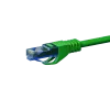 Cable de red Ethernet CAT6a DSIT 100% cobre U/UTP 5 m verde (DC-U6A3-050)