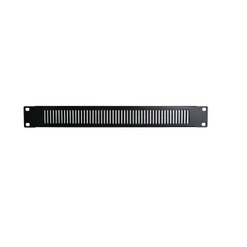 Panel ciego perforado DSIT 19 pulgadas 1U – gestión del flujo de aire del rack y protección contra el polvo (Ds-Blind1-perf-v)