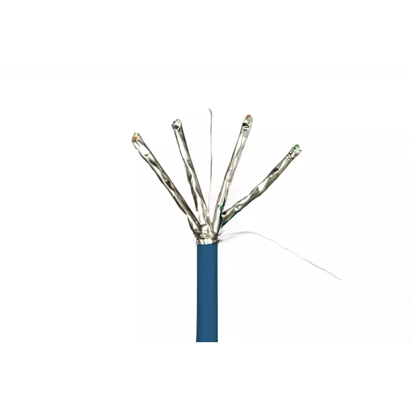 Cable de instalación DSIT DANICOM CAT6A S/FTP 305m con conductor macizo - LSZH (Dca) - 10GBase-T, 500MHz, PoE++