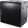Armario rack de pared DSIT DS6609M 9U 600x600x500mm con puerta metálica