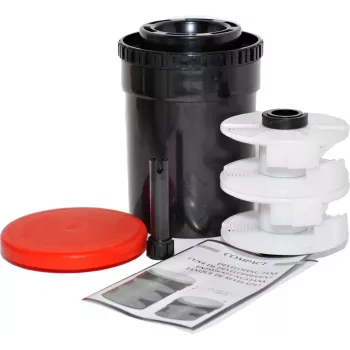 AP Compact tanque de revelado APP321100 con 2 espirales multiformato (135/126/127/120/220), para 2 películas