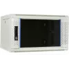 DSIT DS6404W Armario de servidor de pared 4U con puerta de cristal, 600 x 450 x 280 mm, blanco