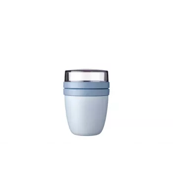 Mepal Lunchpot Ellipse Mini azul nórdico, 300+120ml