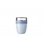 Mepal Lunchpot Ellipse Mini azul nórdico, 300+120ml
