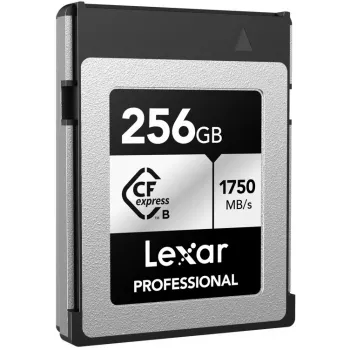 Lexar Professional CFexpress Type B tarjeta de memoria 256GB, Silver Series (LCXEXSL256G-RNENG)